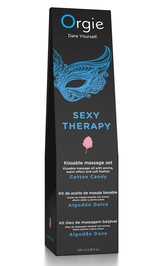 Масло за масажа со загревачки ефект и вкус на шеќерна волна 100ml. (со маслото го добивате и пердувот) SKU: OG-21333 - Image 3