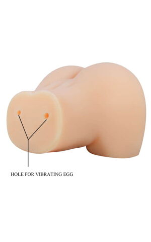 Реалистичен мастурбатор задник со два отвори и вибрација (Crazy Bull) SKU: BM-009243Z - Image 6