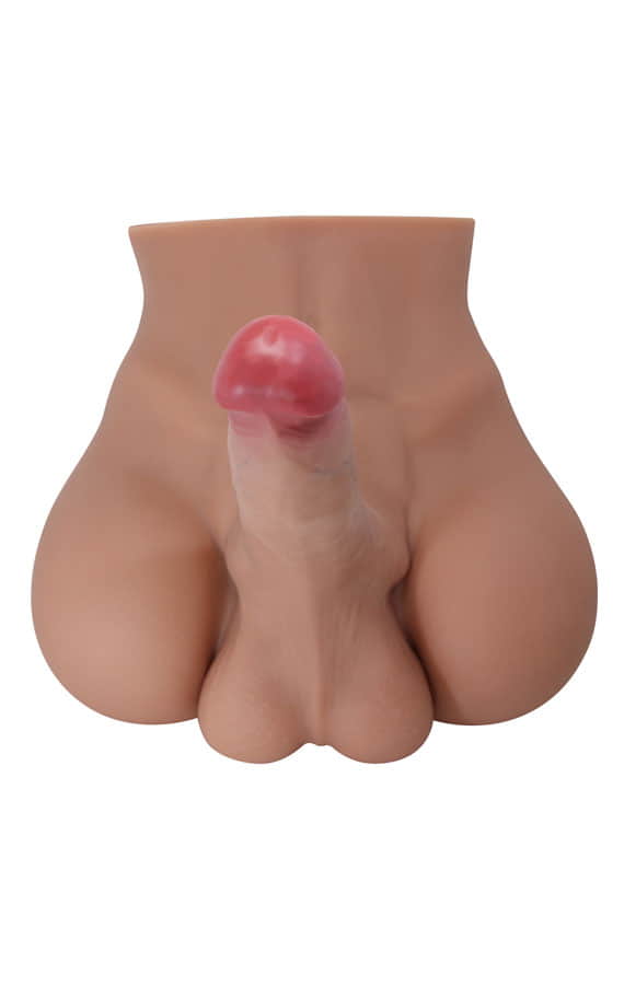 Реалистично торзо со дилдо 17,3 X 4.4 см. (Crazy bull) SKU: BM-009250NG - Image 5