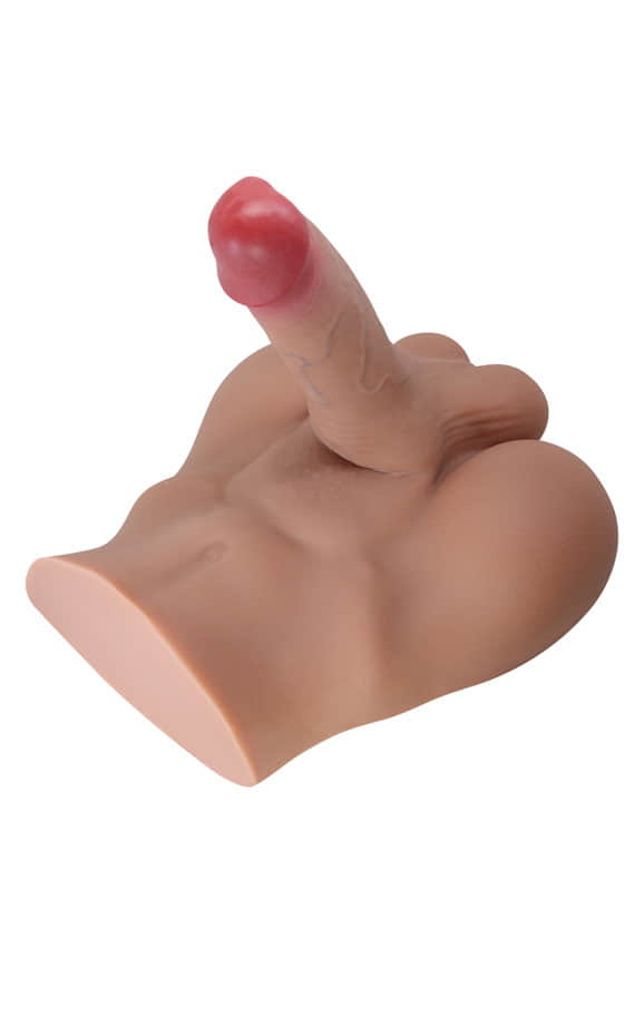 Реалистично торзо со дилдо 17,3 X 4.4 см. (Crazy bull) SKU: BM-009250NG - Image 6