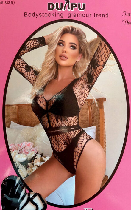 Секси Мрежесто Боди – Универзална Големина SKU: GR-60440