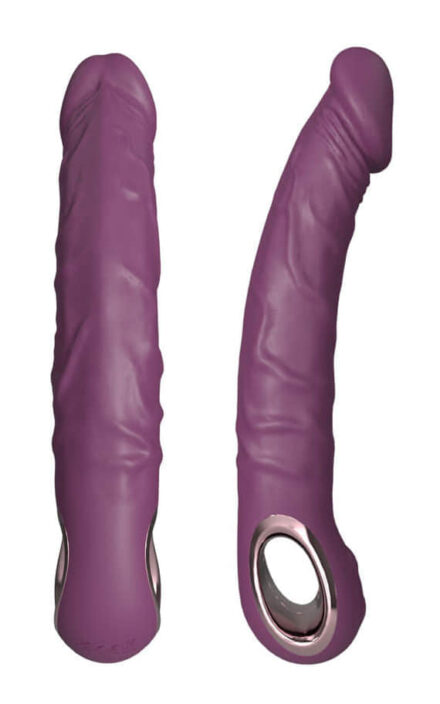 Луксузен силиконски реалистичен вибратор- Се полни на УСб