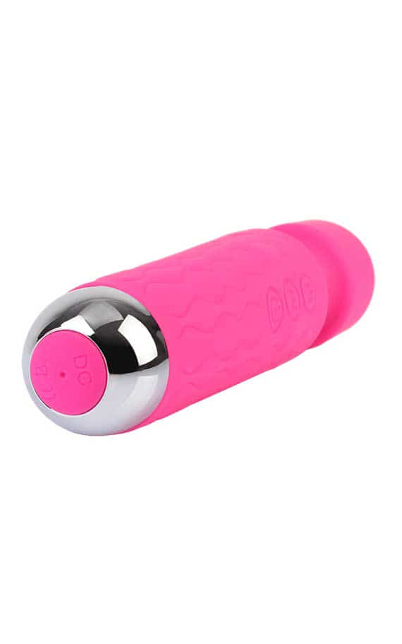 Розев силиконски ванд клиторален масажер 20 Х 4 см. SKU: CN-731045716 - Image 2